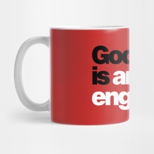 God is an engineer Mug